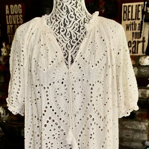 RARE-Spell and the Gypsy Collective Fairytale Anglaise Gown-SAMPLE Gown - Picture 2 of 8